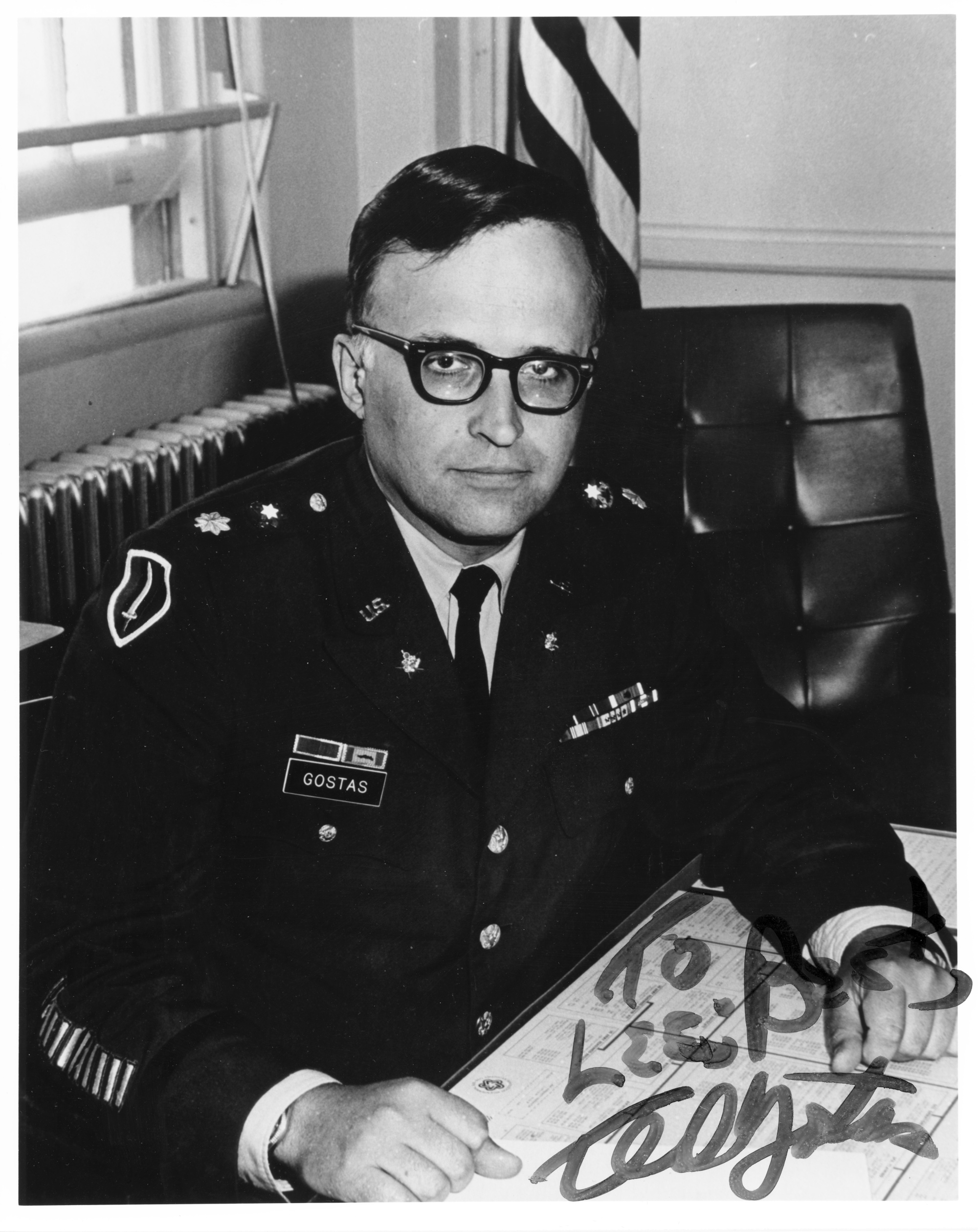 Maj Ted Gostas US Army Maine Military Museum