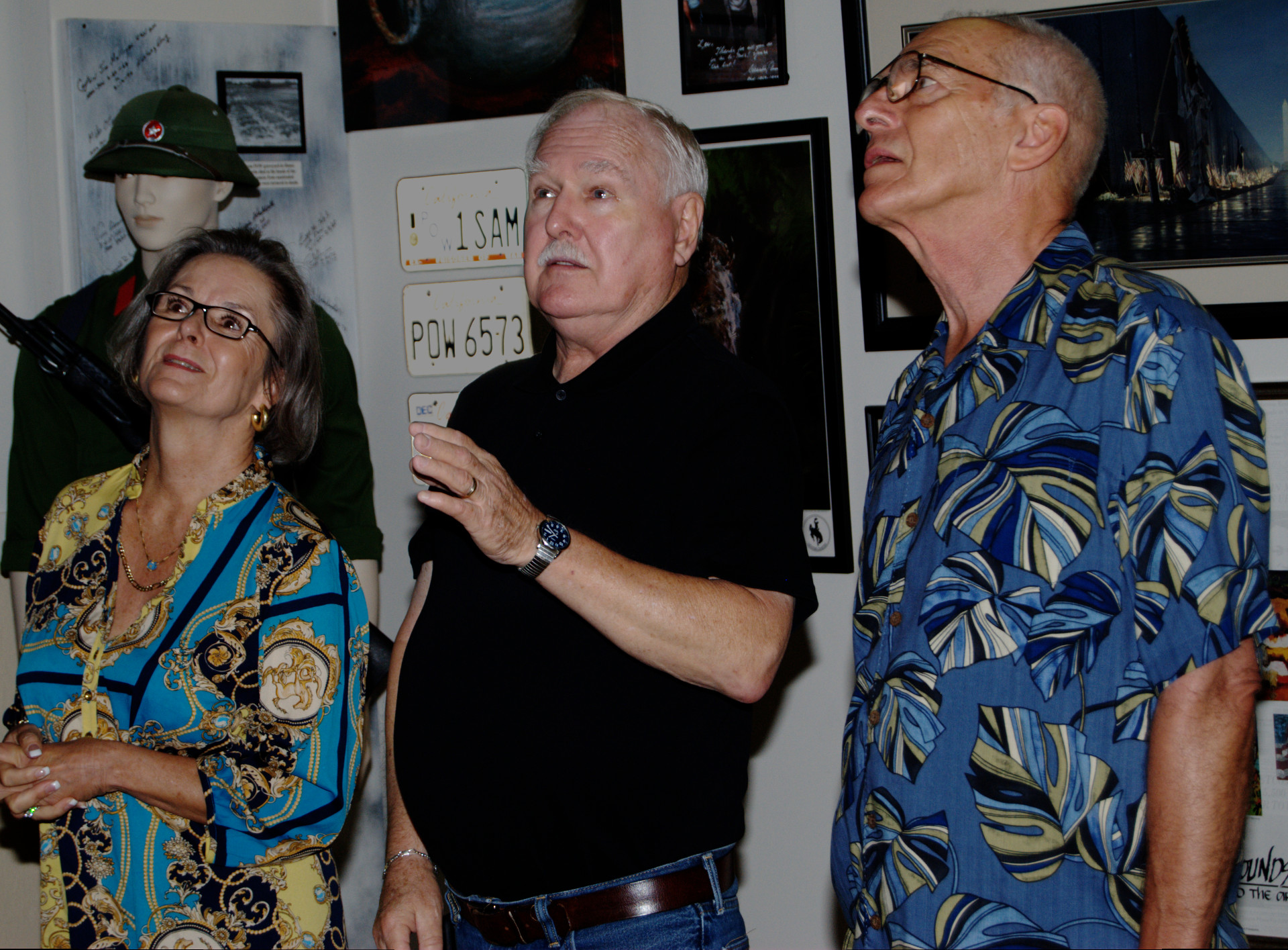 Col and Mrs. Jim Kula with Lee Humiston – Maine Military Museum